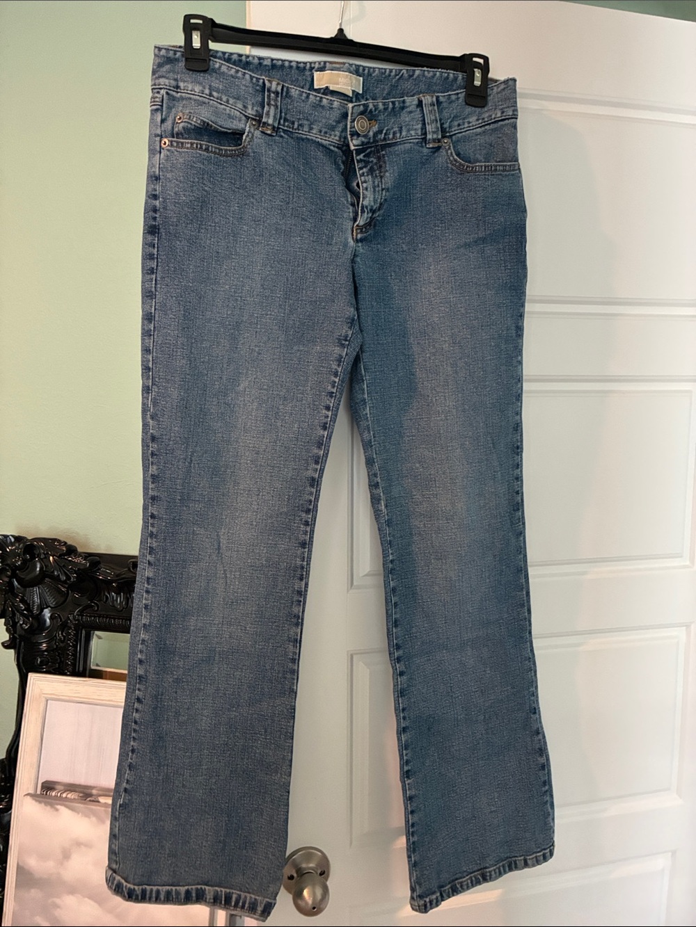 Michael Kors Medium Blue Boot-Cut Jeans